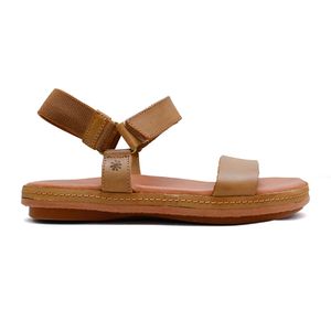 Sandália Flats New Face Âmbar Feminina Marrom