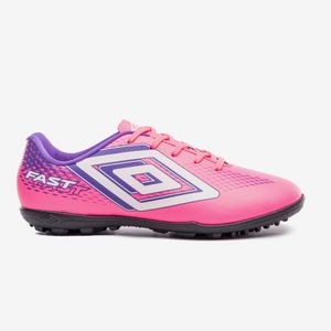 Chuteira Society Umbro Fast Masculina Rosa