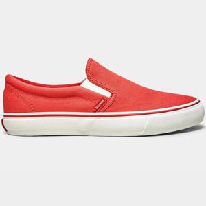 Tênis Casual Rainha Iate IV Masculino Vermelho e Branco