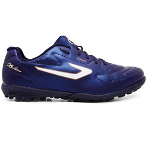 Chuteira Society Topper Boleiro VI Masculino Marinho e Branco