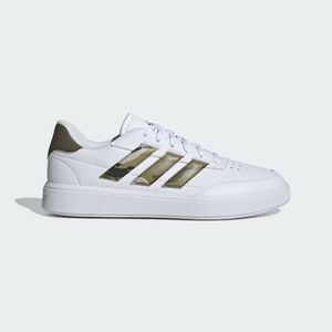 Tênis Casual Adidas Courtblock Masculino Branco e Verde