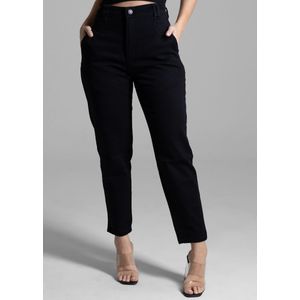 Calça Sarja Sawary Mom Feminina Preta