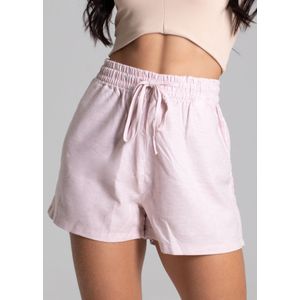 Shorts Linho Sawary Feminino Rosa