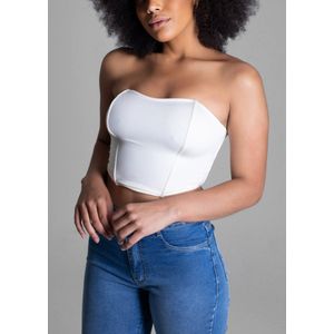 Cropped Sawary Gloss Feminino Off White