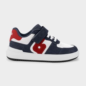 Tênis Infantil Bibi B College Azul Marinho com Branco