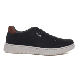 Sapatênis Pegada Microfibra Masculino Preto