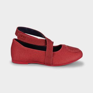Sapatilha Infantil Bibi Princess Branca de Neve da Disney Vermelha