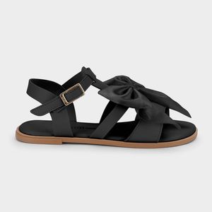Sandália Infantil Bibi Shine Kids Preto