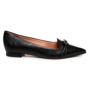 Sapatilha Vizzano Bico Fino Feminina Preto