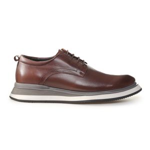 Sapato Casual Constantino Couro Fly Masculino Pinhão