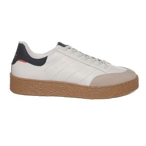 Tênis Casual Constantino Couro Masculino Areia