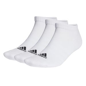 Kit 3 Meias Adidas Amortecidas Cano Baixo Branca