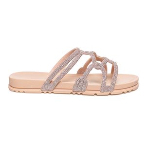 Chinelo Prata Grendha Slide Feminino