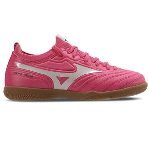 Chuteira Futsal Mizuno Regent IN Juvenil Rosa