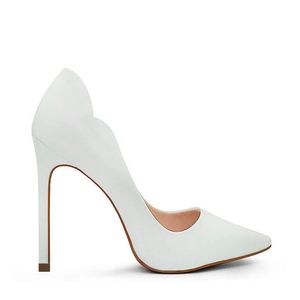Scarpin Celine Curvas em Verniz Royalz Feminino Branco