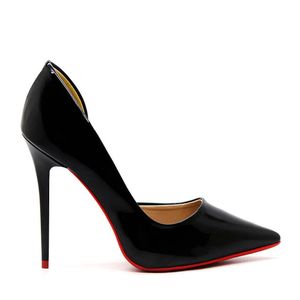 Scarpin Penélope Royalz em Verniz  Salto Alto Feminino Preto
