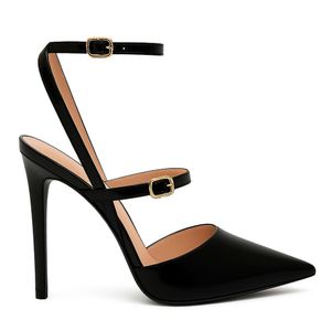 Scarpin Adele Royalz Verniz Salto Alto Feminino Preto