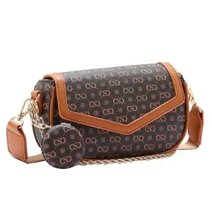 Bolsa Chenson Original Elegance Luxo Ombro Feminino Café