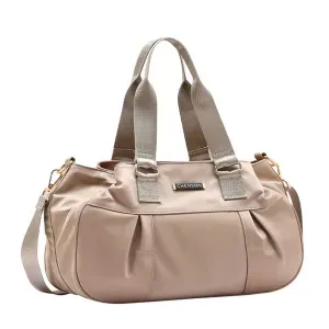 Bolsa Chenson Original Twill Nylon Mão Feminina Rosa Chá