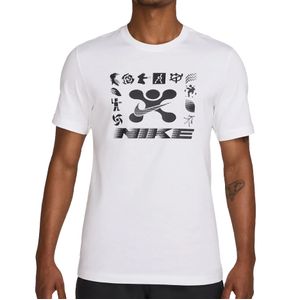 Camisa Nike Tee Gym Life Masculina Branca