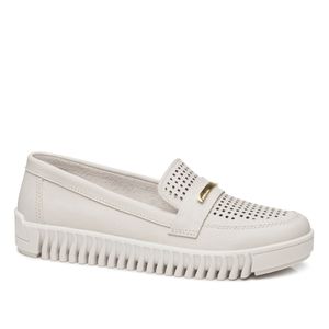 Tênis Slip On Pegada Feminino Off White