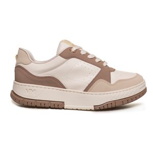 Tênis Via Marte Sneaker Urbano Feminino Marrom