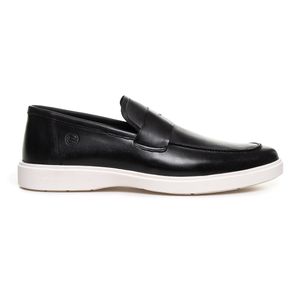 Mocassim Constantino  Georgia Masculino Preto