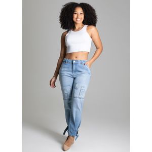 Calça Jeans Sawary Reta Feminina