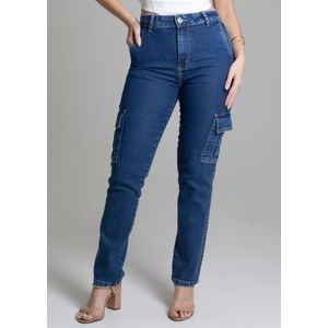 Calça Jeans Sawary Reta Feminina
