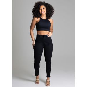 Calça Sarja Sawary Push Up Feminina Preta