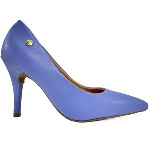 Scarpin Vizzano Pelica Fosco Salto Alto Feminino Roxo