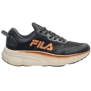 Tenis Fila Maxximus Corrida Preto e Cobre Feminino