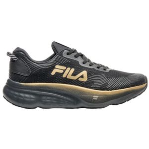 Tenis Fila Maxximus Corrida Preto e Dourado Masculino