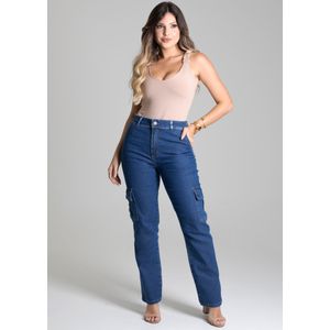 Calça Jeans Sawary Reta Feminina