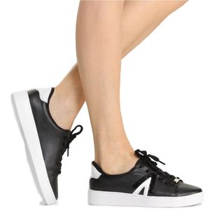 Tênis Casual Vizzano Cano Baixo Feminino Preto