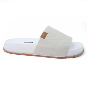 Rasteira Moleca Slide Sirius Feminino - Off White