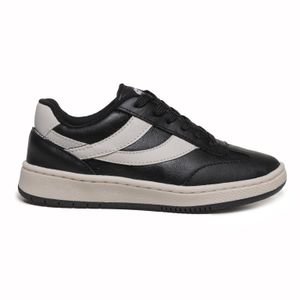Tênis Casual Done Head Lines Juvenil Preto