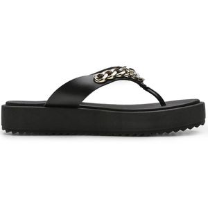 Tamanco Moleca Corrente Feminino Preto