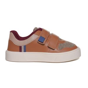 Tênis Casual Funfeet Ravi Infantil Marrom