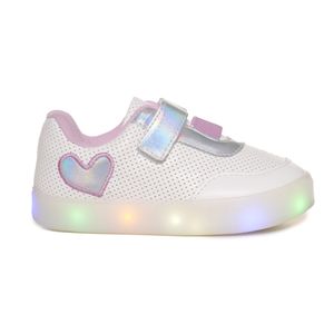 Tênis Casual Funfeet Led Infantil Branco