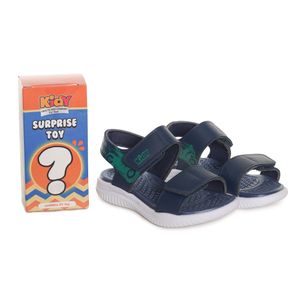 Sandália Papete Kidy Fly Baby Infantil Marinho com Brinquedo Surpesa