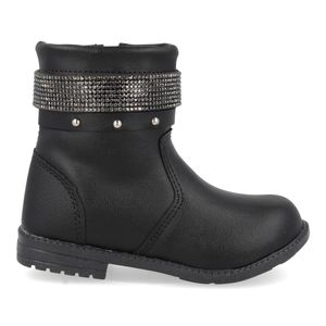 Bota Mshuz Cano Curto Infantil Preta