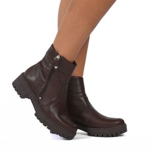 Bota Mississipi de Cano Curto Feminina Marrom