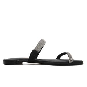 Tamanco Preto Strass Vizzano Feminino