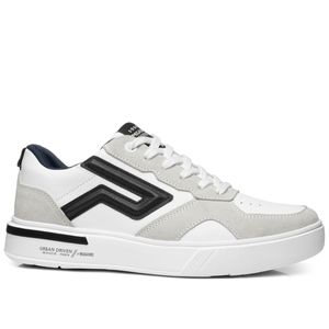 Tênis Casual Pegada em Couro Masculino Branco
