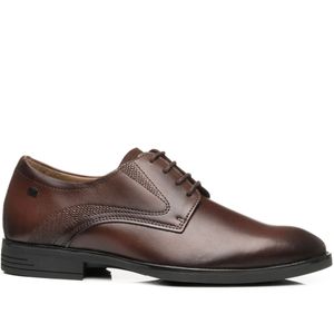 Sapato Social Pegada em Couro Masculino Marrom