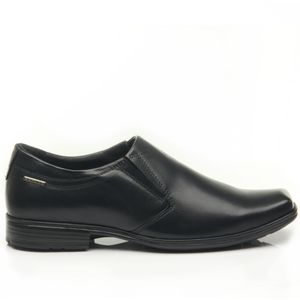 Sapato Social Pegada  em Couro Masculino Preto