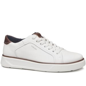 Tênis Casual Pegada em Couro Masculino Branco