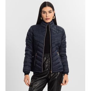 Jaqueta Puffer Endless Azul Feminina