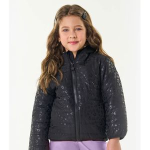 Jaqueta Puffer Infantil Trick Nick Preto